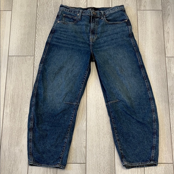GAP Denim Barrel Blue Jeans-Size 8/29 Regular - Picture 2 of 9